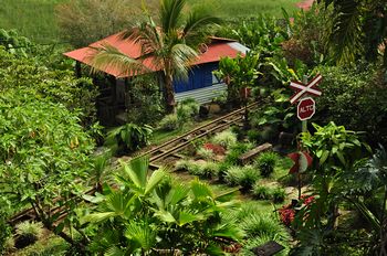 Ein kleines Eisenbahnmuseum.