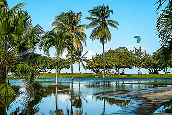 Das Hotel nach dem Hurrican