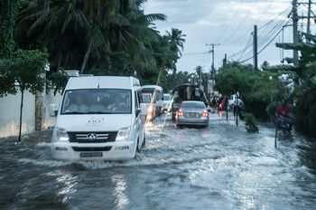 Unterwegs nach Punta Carna nach dem Unwetter.