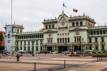 Der alte Pr�sidentenpalast in Guatemala City.