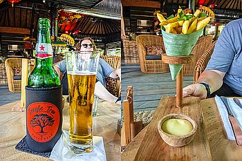 Nachmittags im Garten-Lokal Jungle Tree