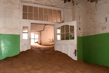 Geisterstadt Kolmannskuppe (unrenovierte H�user)