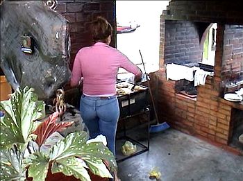 Mittagessen in einem kleinen Restaurant in Venezuela am Strassenrand.
